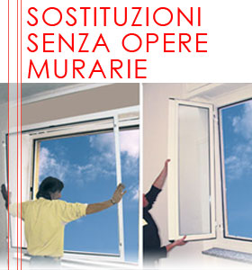 Sostituzione Infissi Senza Opere Murarie